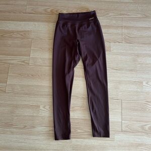 Gymshark Whitney Simmons Brown Scrunch Leggings XS Small